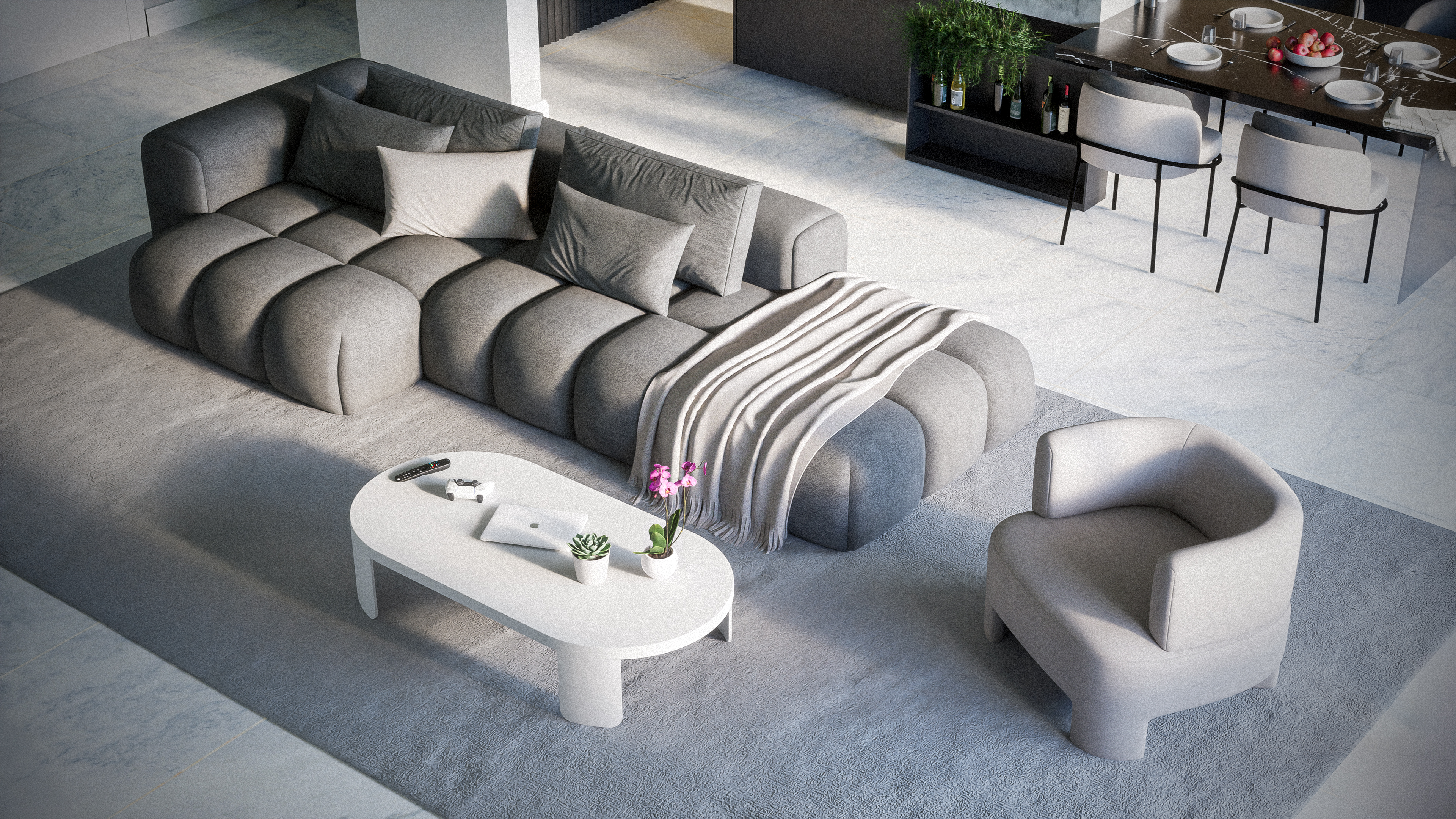 Projet Salon moderne